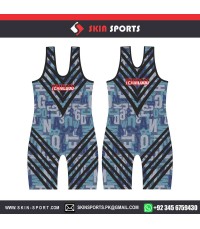 TEXTURE JEANS WRESTLING SINGLETS
